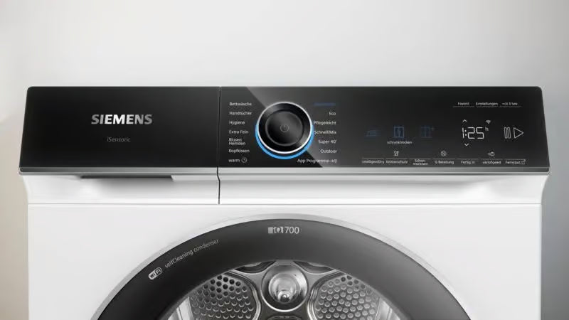 Siemens iQ700 Wärmepumpen-Trockner WQ46B2D41 – Toplinska pumpa, Frontload, Bijeli